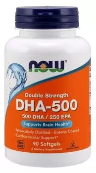 ДГК - 500, 90 капсул, NOW