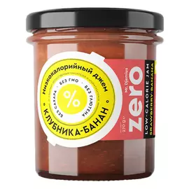 Джем низкокалорийный "Экзотик Клубника-банан", 270 г, Mr.Djemius ZERO