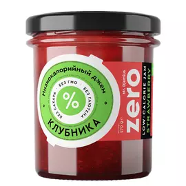 Джем низкокалорийный "Клубника", 270 г, Mr.Djemius ZERO