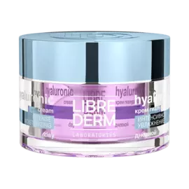 Eco-refill Гиалуроновый крем Интенсивное увлажнение SPF15 дневной для нормальной и чувствительной кожи, 50 мл, Librederm
