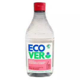 Ecover 6915 Экологическая жидкость для мытья посуды с грейпфрутом и зеленым чаем, 450 мл, Ecover