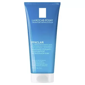 EFFACLAR Очищающий пенящийся гель для жирной кожи, 200 мл, LA ROCHE POSAY