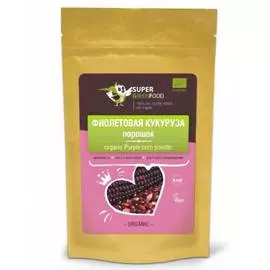 Фиолетовая кукуруза порошок, 100 гр, Super Green Food
