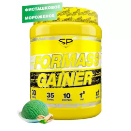 FOR MASS GAINER (гейнер), вкус Фисташковое Мороженое, 1500 г, SteelPower