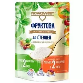 Фруктоза со стевией, 250 гр, НОВАСВИТ