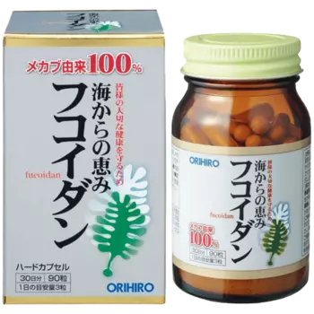 Фукоидан, 90 капсул, ОРИХИРО, годен до 26.10.2025