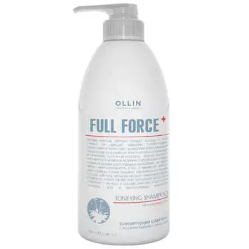 FULL FORCE Тонизирующий шампунь с экстрактом пурпурного женьшеня 750мл, OLLIN