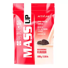 Гейнер Mass UP, печенье, 1,2 кг, ActivLab