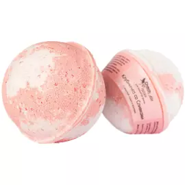 Гейзер (арома) для ванн КЛУБНИЧКА СО СЛИВКАМИ с морской солью и маслом оливы,120 ± 15 гр, CHOCOLATTE