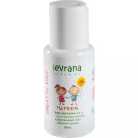 Гель для душа 2-в-1 «Череда», мини-версия, 50 мл, Levrana