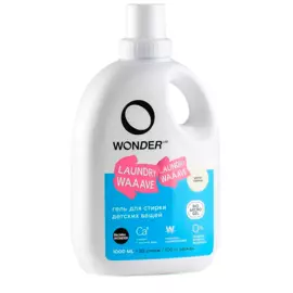 Гель для стирки белых и цветных тканей «Цветы хлопка», Laundry Stooorm, 1 л , WONDERLAB