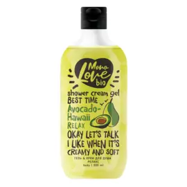 Гель-крем для душа "Релакс Avocado-Hawaii", 300 мл, MonoLove