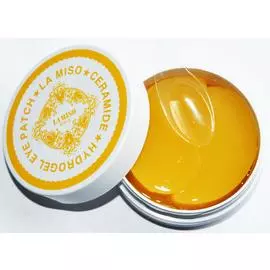 Патчи гидрогелевые с церамидами для кожи вокруг глаз, 90 гр, La Miso