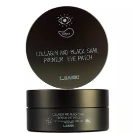 Гидрогелевые патчи для области вокруг глаз с коллагеном и муцином черной улитки, 60 шт, L.SANIC