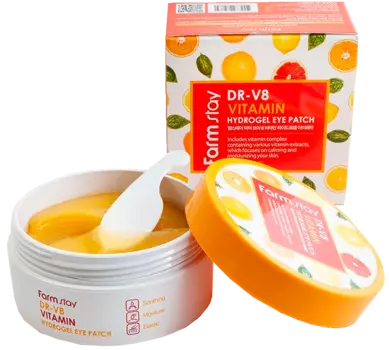 Гидрогелевые патчи с витаминами, 60 шт, Farmstay