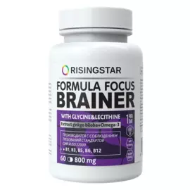 Формула Фокус брейнер, 60 капсул, Risingstar