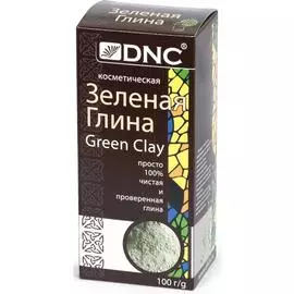 Глина для лица, волос и тела зеленая, 100 г, DNC