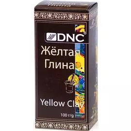 Глина косметическая желтая, 100 г, DNC