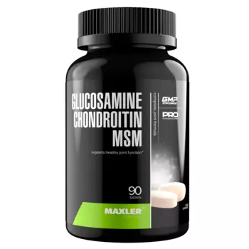Глюкозамин Хондроитин МСМ (Glucosamine Chondroitin MSM), 90 таблеток, MAXLER