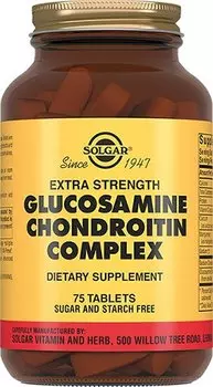 Глюкозамин хондроитин Плюс, 75 таблеток, Solgar