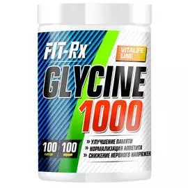 Glycine 1000, 100 капсул, Fit-Rx