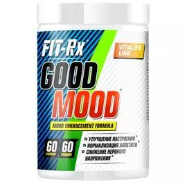 Good Mood для снижения нервного напряжения, 60 капсул, Fit-Rx