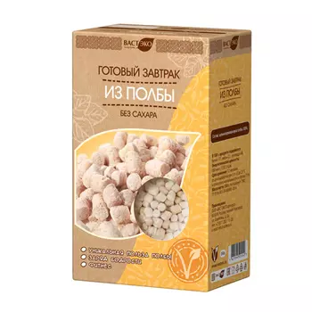 Готовый завтрак из полбы без сахара, 150 гр, ВАСТЭКО