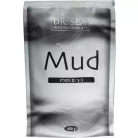 Грязь мертвого моря для тела минеральная черная, 600 гр, DR SEA
