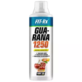 Напиток для спорта Guarana 1250, вкус вишня, 500 мл, Fit-Rx