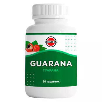 Гуарана, 60 таблеток, Dr. Mybo
