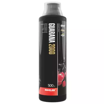 Гуарана Guarana 2000, вкус Малина, 500 мл, MAXLER