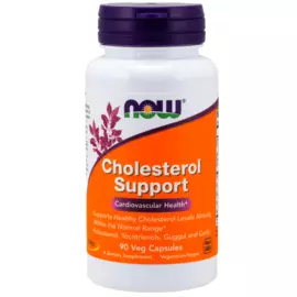 Холестерол Саппорт, 90 капсул, NOW