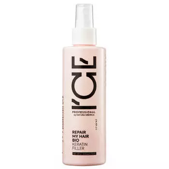 ICE Professional Repair My Hair Спрей-концентрат Кератиновый для повреждённых волос,200мл, Natura Siberica