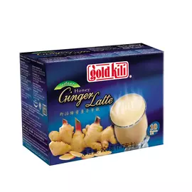 Имбирный напиток латте с мёдом быстрорастворимый, коробка 220 г, Gold Kili.