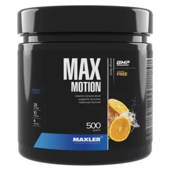 Изотоник Max Motion, вкус Апельсин, 500 г, MAXLER