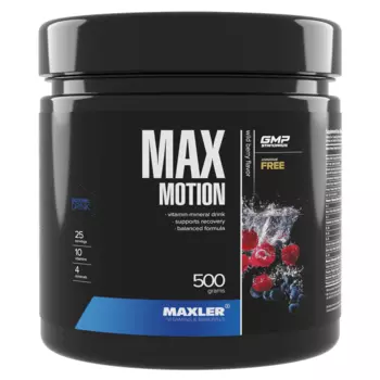Изотоник Max Motion, вкус Лесные ягоды, 500 г, MAXLER