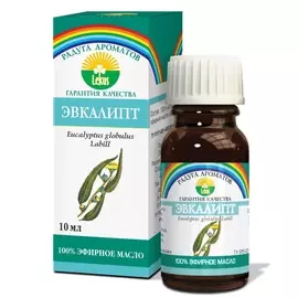 Эфирное масло эвкалипта, 10 мл, Лекус