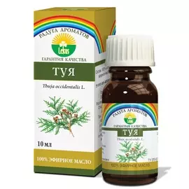 Эфирное масло туи, 10 мл, Лекус