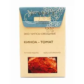 Эко-чипсы овощные "Киноа-Томат" FOR BRAIN, 40 гр, EcoSpace