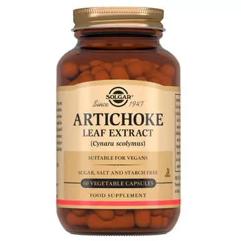 Экстракт артишока, 60 капсул, Solgar