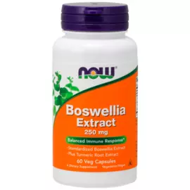 Экстракт босвеллии, 250 мг, 60 капсул, NOW