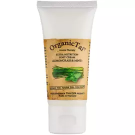 Экстраувлажняющий крем для ног «ЛЕМОНГРАСС И МЯТА», 60 мл, OrganicTai
