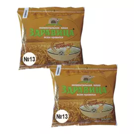 Каша №13 Кремниевая (безлютеновая), 200 г *2 шт, ЗДРАВИЦА