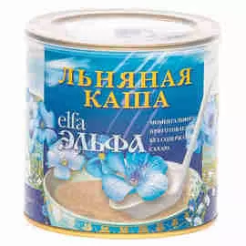 Каша льняная "Эльфа" (клубника), 400 гр, Эльфа