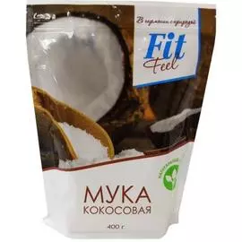 Кокосовая мука, 400 гр, FitFeel