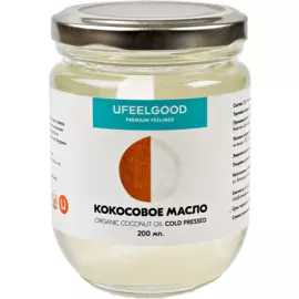 Кокосовое масло, 200 мл, Ufeelgood
