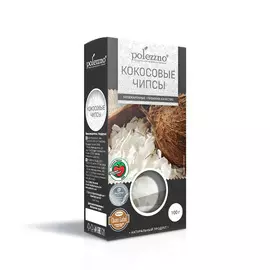 Кокосовые чипсы, 100 гр, polezzno