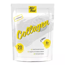 Коллаген, вкус Натуральный, 200 г, NotBad