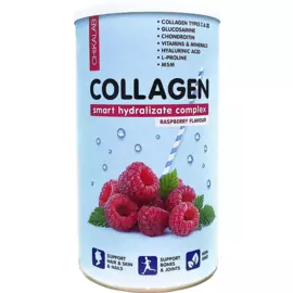 Коллагеновый коктейль Малиновый, 400 г, Chikalab