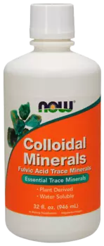 Коллоидные минералы, 950 мл, NOW, годен до 02.2026